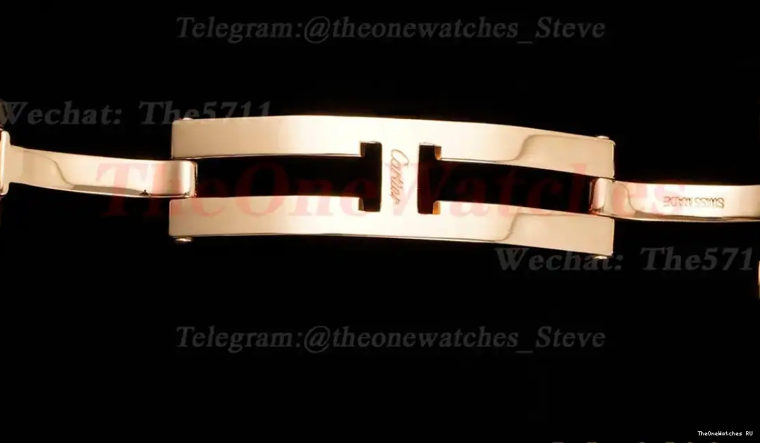 A076 Cartier YG YG De Ballon Wht 36mm 3KF Dia Bleu 0622
